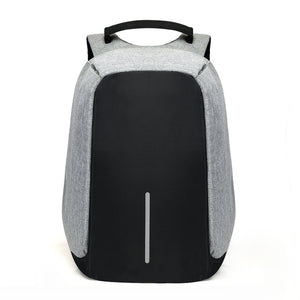 Waterproof black-grey backpack