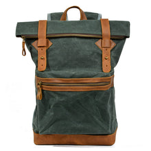 Load image into Gallery viewer, old brown backpack