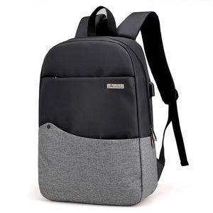 Free Bag USB Rechargeable Computer Backpack