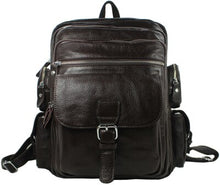 Load image into Gallery viewer, first black brown backpack