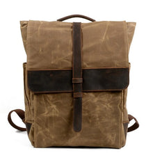 Load image into Gallery viewer, Sharp brown backpack