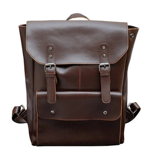 dark brown backpack