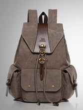 Load image into Gallery viewer, Comfy brown backpack