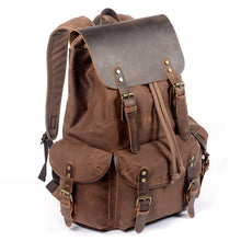 Load image into Gallery viewer, Pale blue backpack