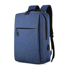 Load image into Gallery viewer, Grey USB rechargeable backpack