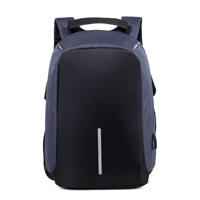 Waterproof black-blue backpack