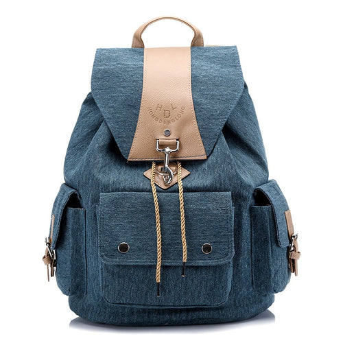Free blue backpack