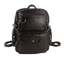 Load image into Gallery viewer, second black brown backpack