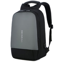 Load image into Gallery viewer, Meınaılı black USB rechargeable bacpack